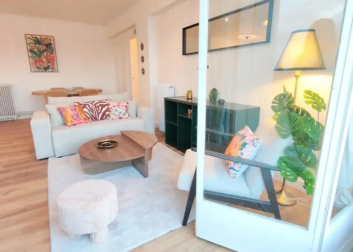 Apartamento Cosy Mélodie 2ch - Parc Expositions Avec Balcon&parking Pau