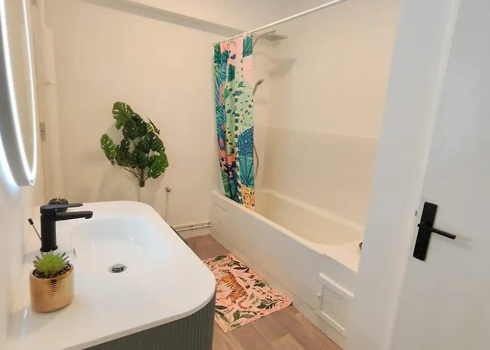 Cosy Mélodie 2ch - Parc Expositions Avec Balcon&parking Apartamento *