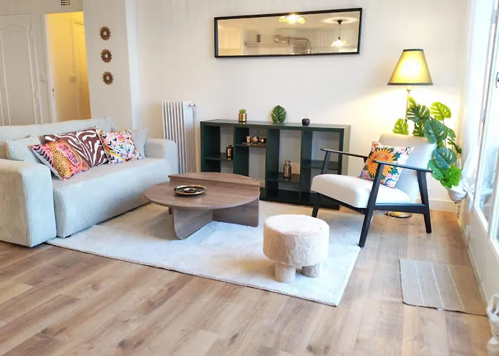 Apartamento Cosy Mélodie 2ch - Parc Expositions Avec Balcon&parking *