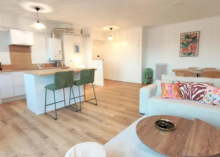 Apartamento Cosy Mélodie 2ch - Parc Expositions Avec Balcon&parking *