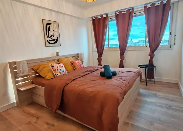 Apartamento Cosy Mélodie 2ch - Parc Expositions Avec Balcon&parking *