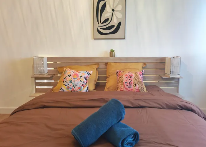 Cosy Mélodie 2ch - Parc Expositions Avec Balcon&parking Apartamento